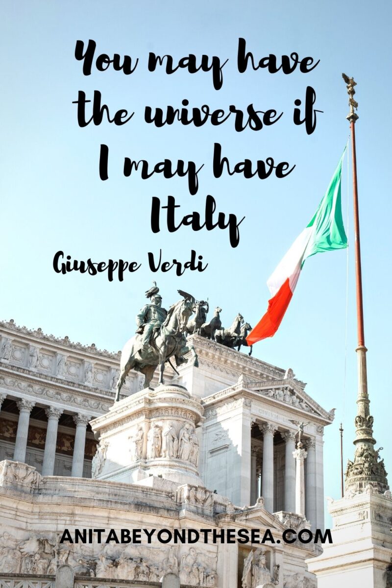125 inspiring quotes about Italy