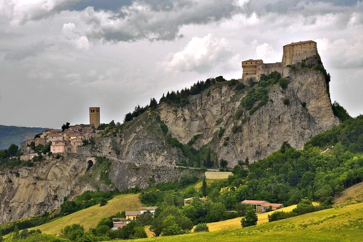 San Leo fortress in Emilia Romagna