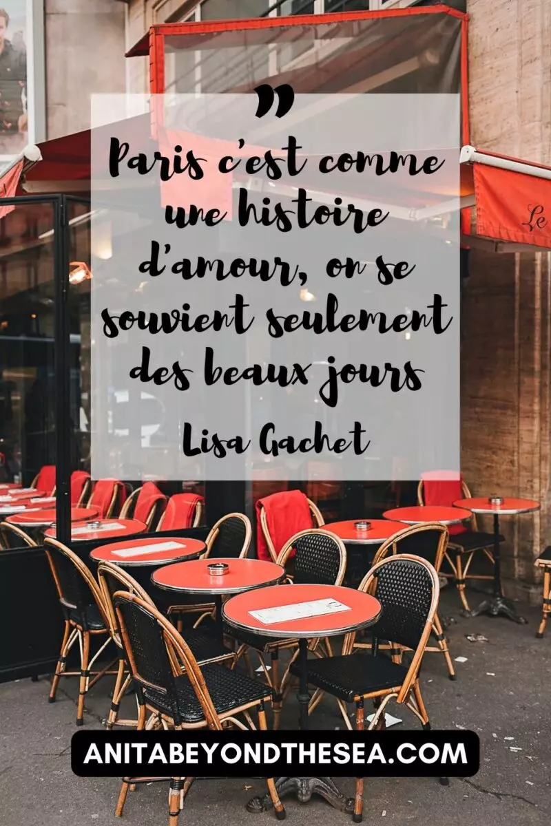 french quotes about paris cest comme une histoire damour