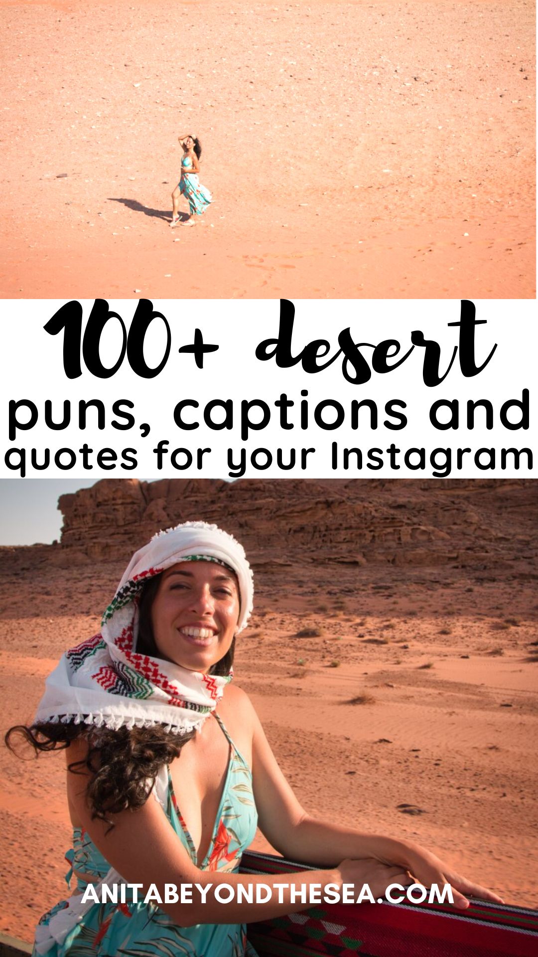 100+ Desert puns, Desert quotes and desert captions for Instagram