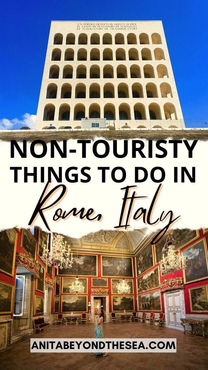 Non touristy things to do in Rome. Rome off the beaten path. 