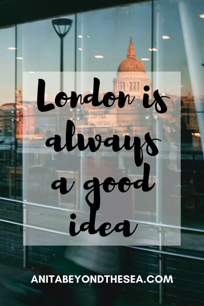 london is always a good idea short london instagram captions