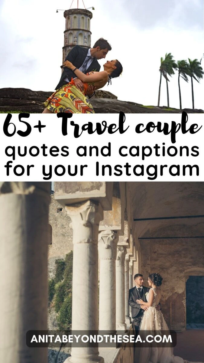 best travel couple quotes and Instagram captions