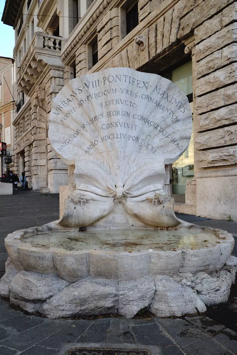 fontana delle api roma most beautiful fountains in rome
