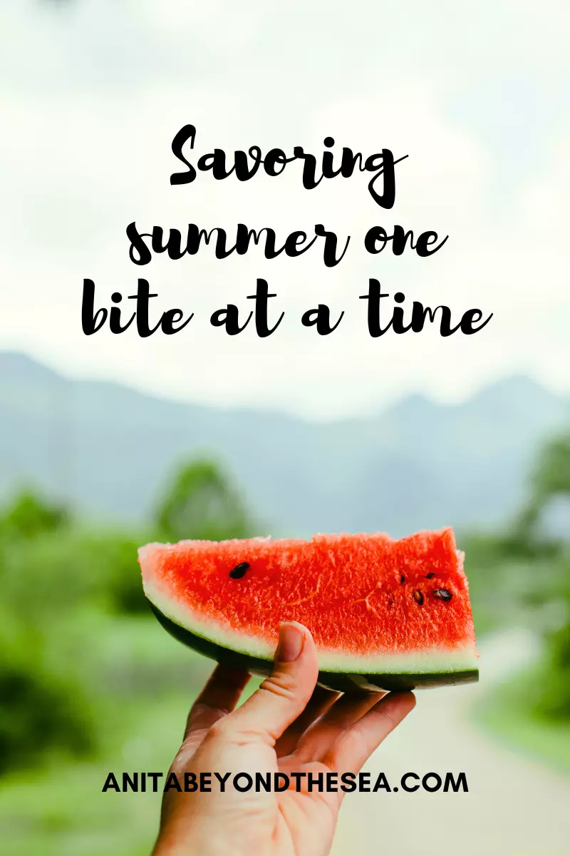 savoring summer one bite at a time summer captions