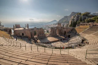 what to do in taormina greek roman theatre