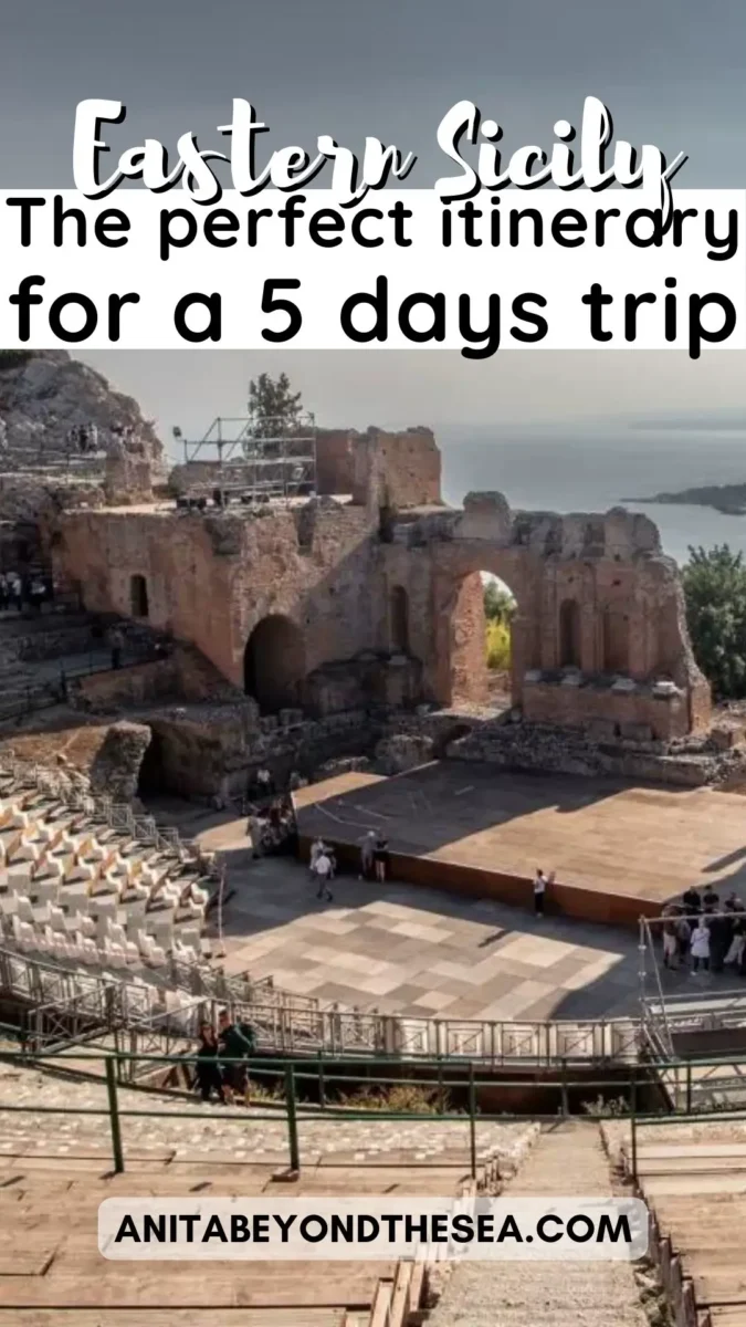 eastern sicily itinerary 5 days taormina greek theatre