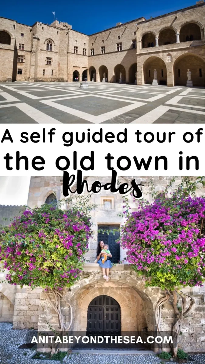 rhodes old town self guided tour 