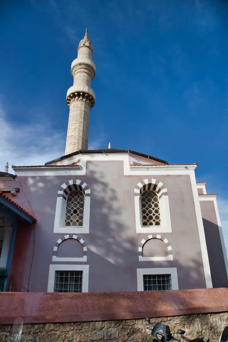 suleyman mosque rhodes old town
